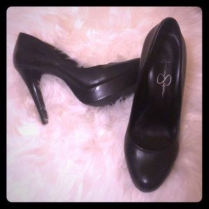 Jessica SImpson black heels